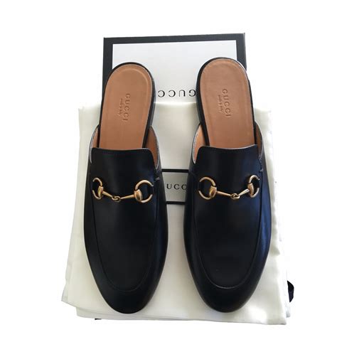 gucci women's mules black